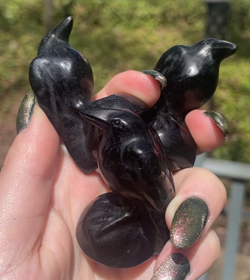 Obsidian Crows