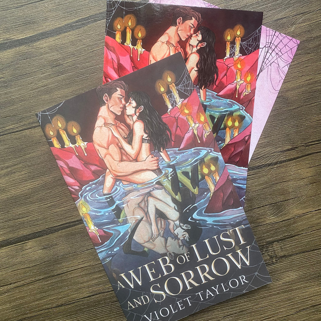 SPECIAL EDITION BUNDLE A Web of Lust and Sorrow + 2 prints