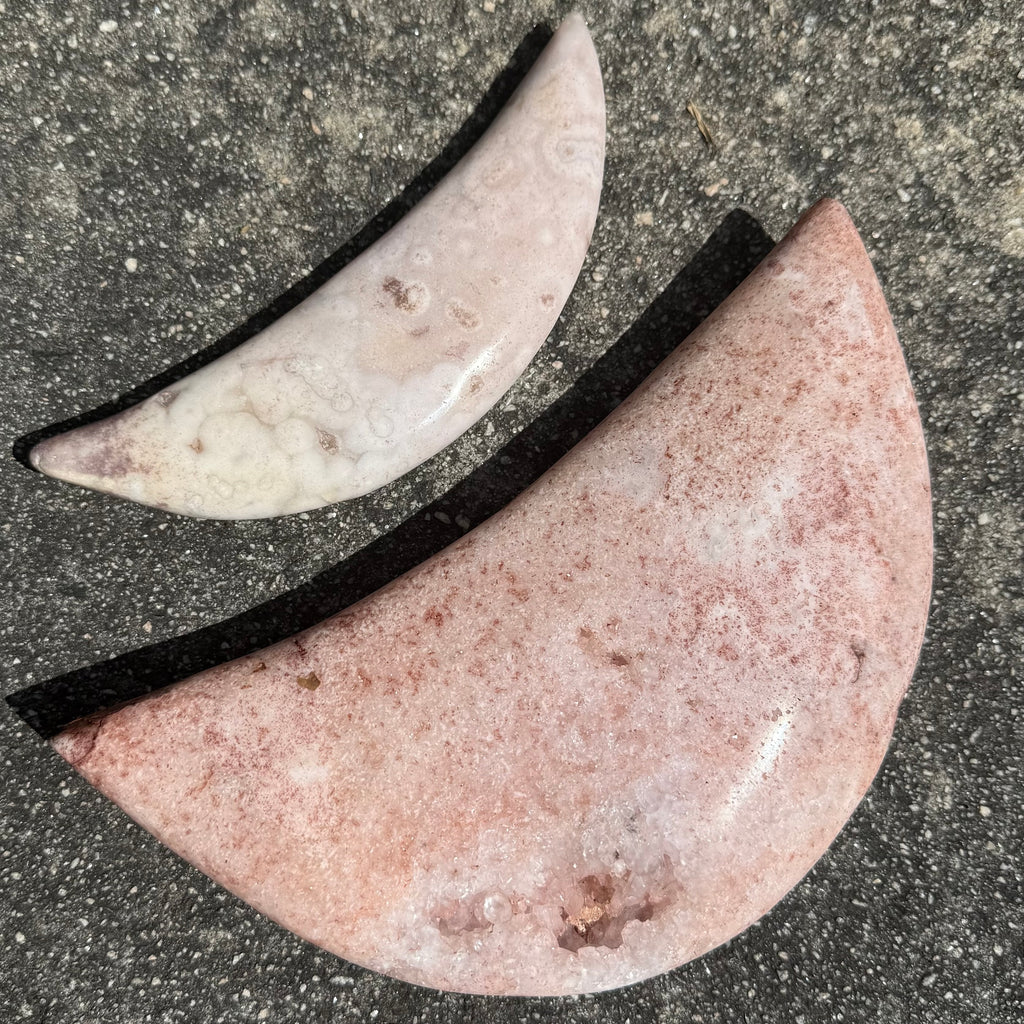XL Pink Amethyst Moon Lot 1