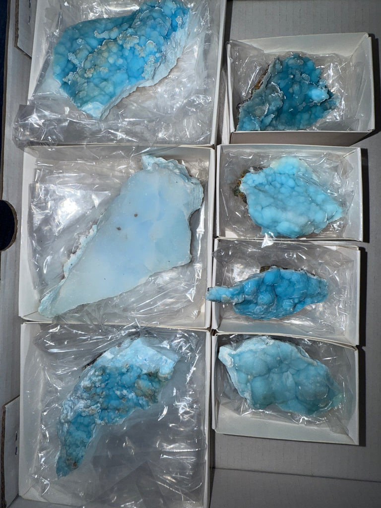 Cotton Candy Blue Aragonite lot 1