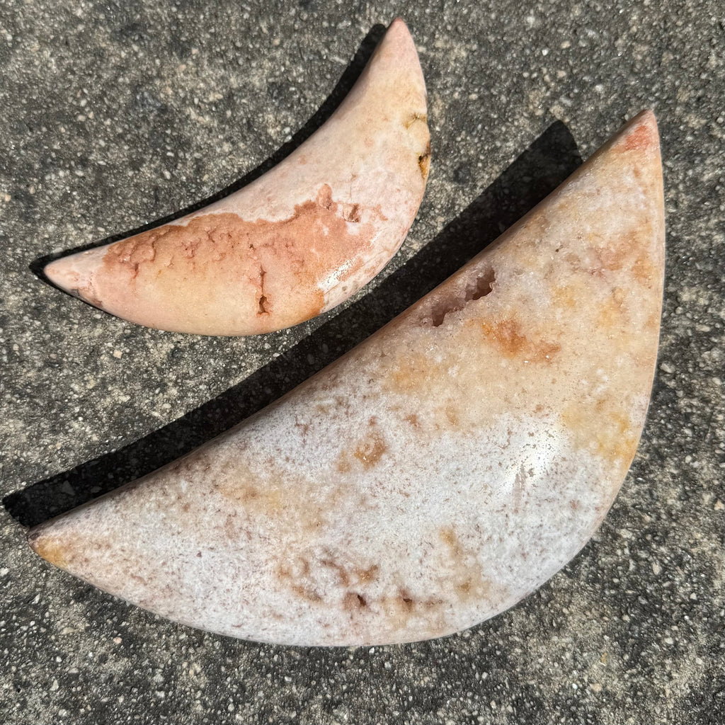 XL Pink Amethyst Moon Lot 2