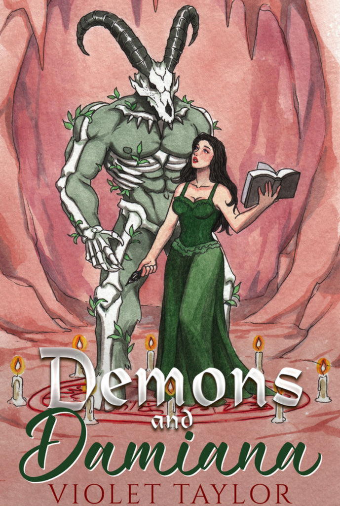 PRE ORDER- Demons and Damiana special edition paperback bundle + 5 prints