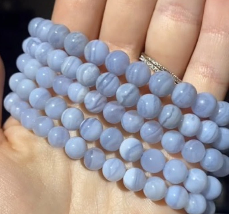 Blue Lace Agate Bracelets