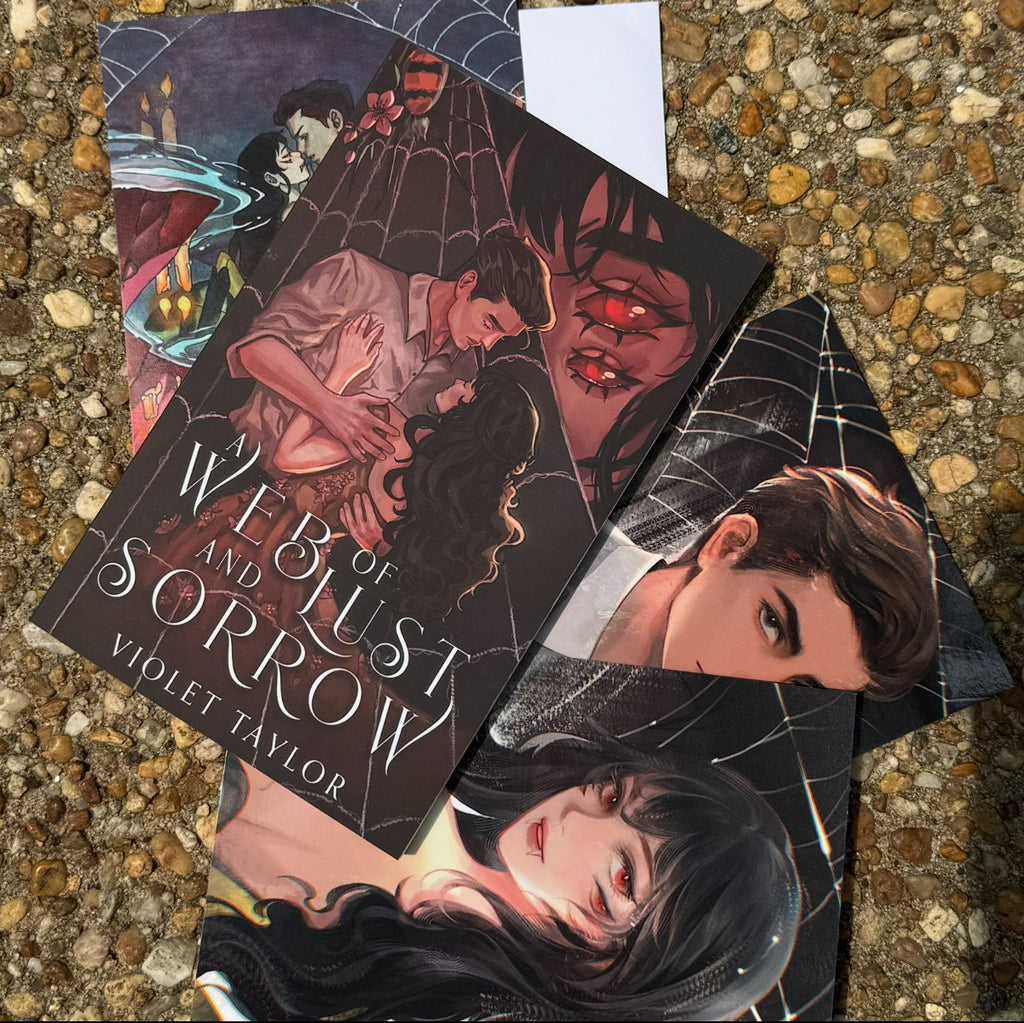 SPECIAL EDITION BUNDLE A Web of Lust and Sorrow + 4 prints
