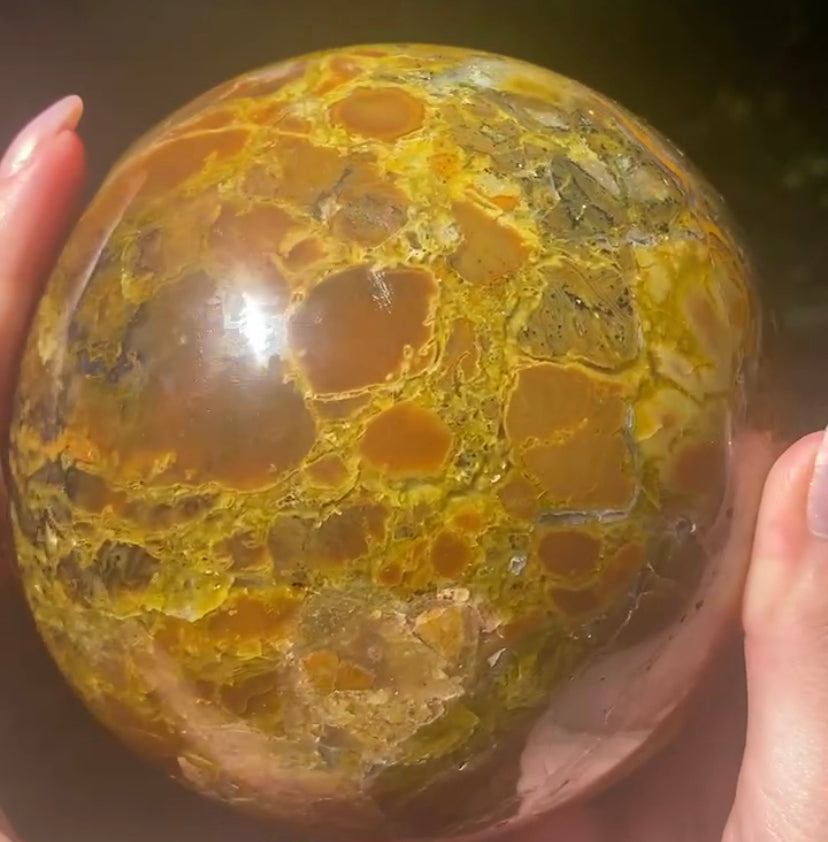 5.4lb Green Opal Sphere