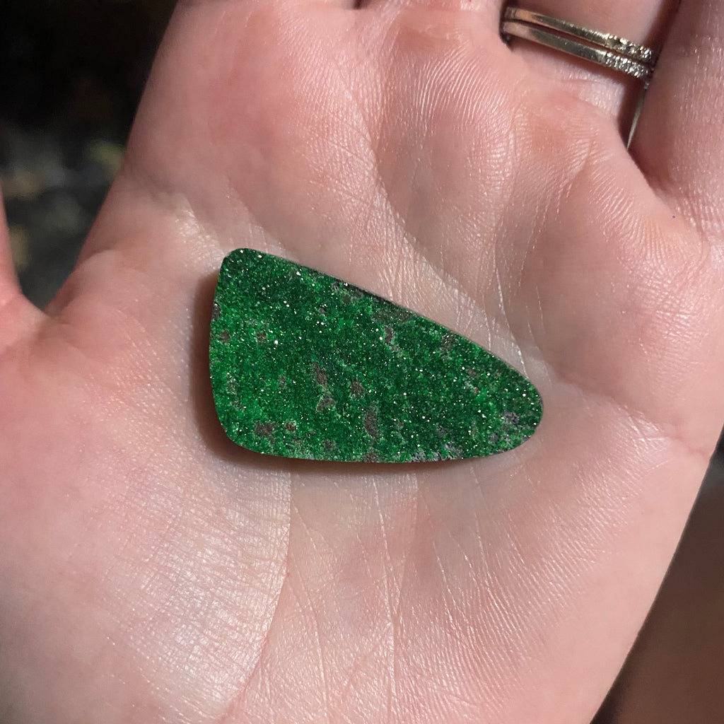 Very Rare Uvarovite (Green Chromium Garnet)